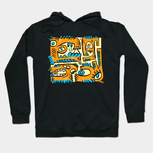 abstract comp 2 Hoodie